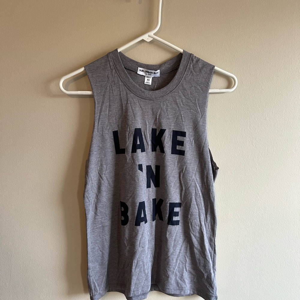 Sub_Urban Riot Gray Graphic Tank